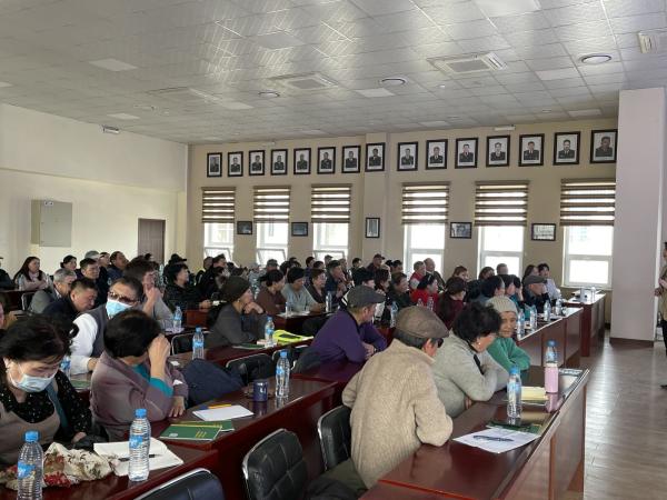 Сүхбаатар дүүргийн хороодын Олон нийтийн байцаагч нарт сургалт зохион байгуулав