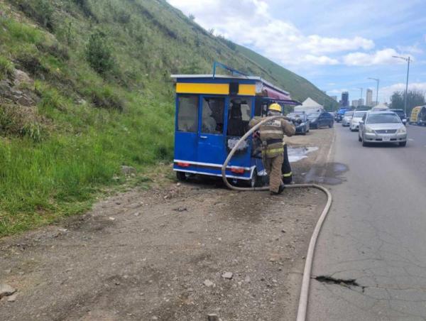 Шорлогны мухлаг шатсаныг унтрааж, хийн баллоныг аюулгүй болголоо