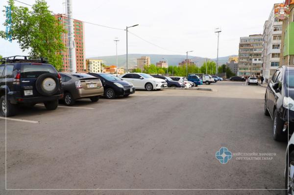 БЗД-ийн IV хороонд 2,198 м.кв авто зогсоолын талбай тохижууллаа