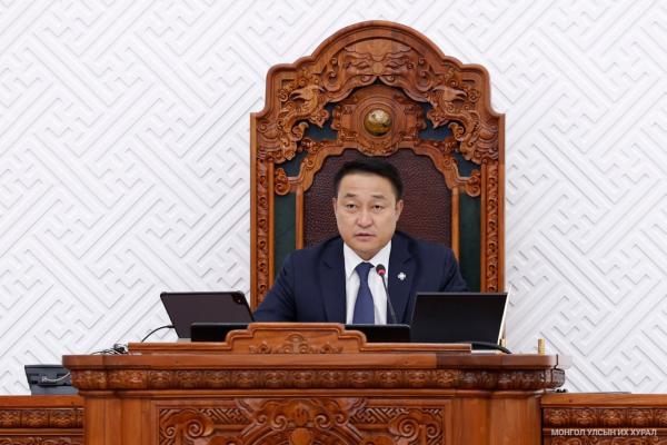 УИХ-ын 2024 оны ээлжит бус чуулганыг нээж УИХ-ын дарга Д.Амарбаясгалангийн хэлсэн үг