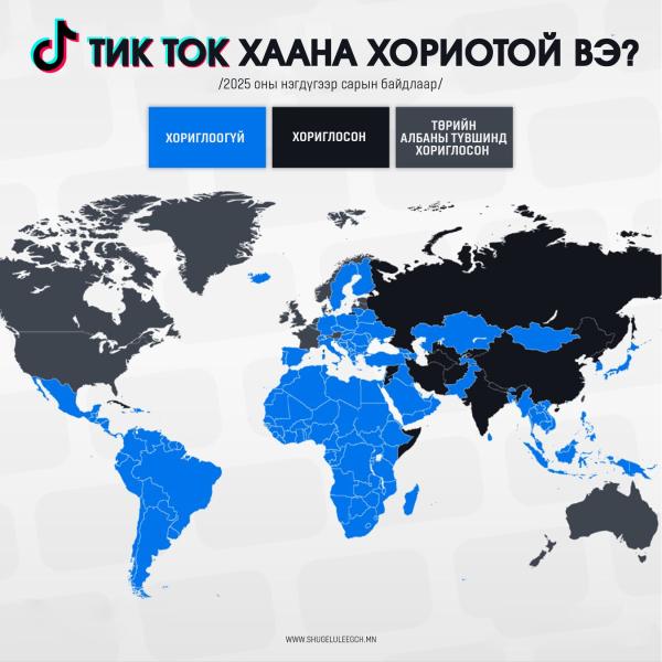 Тик Ток хаана хориотой вэ
