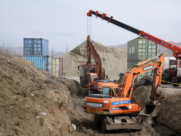 Олон жил гацсан бохир усны "Туул-1" коллекторын шугам угсралтын ажлыг эхлүүллээ