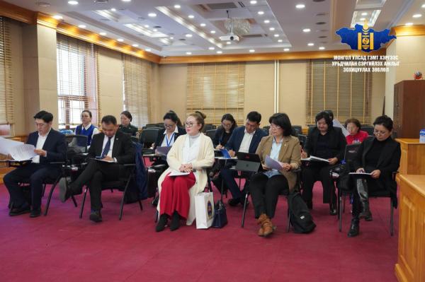 СОГТУУРАХ, МАНСУУРАХ, ДОНТОХ ЭМГЭГТЭЙ ХҮНД ТУСЛАМЖ ҮЙЛЧИЛГЭЭ ҮЗҮҮЛЭХ "СЭРГЭЭН ЗАСАХ ТӨВ" БАЙГУУЛАХ АЖЛЫН ХЭСГИЙН АНХНЫ ХУРАЛ БОЛЛОО