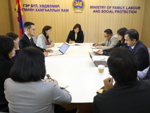 “Цар тахлын үед хариу арга хэмжээ авах нийгмийн хамгаалал” төсөл2  хэрэгжүүлж байна
