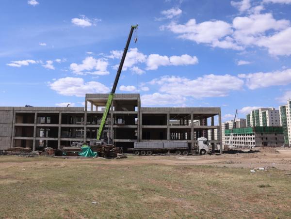 Хан-Уул дүүргийн 23 дугаар хороонд 960 хүүхдийн сургуулийн барилгын ажил үргэлжилж байна