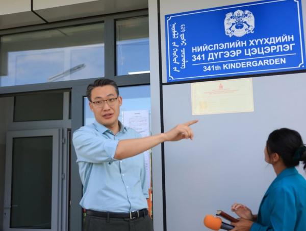 А.Амартүвшин: 341 дүгээр цэцэрлэгийг 12 дугаар сард ашиглалтад оруулсан ч одоог хүртэл тавилга, тоног төхөөрөмжийг нь шийдээгүй байна