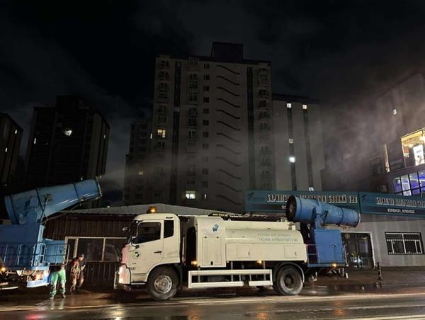 Нийслэлийн хэмжээнд 15 машин, 30 ариутгагчаар үерийн дараах ариутгал халдваргүйтгэл хийж байна