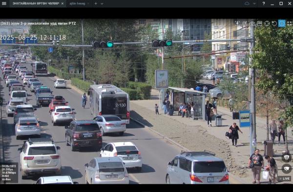 Ч.Хувьзаяа: Энхтайваны өргөн чөлөөний чиглэлийн тээврийн хэрэгслийн эгнээг бүрэн чөлөөлж байна