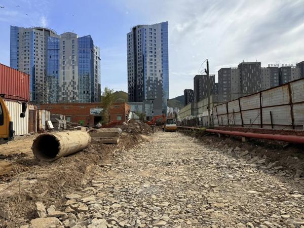 “Хүннү 2222” болон “Ривер гарден” хотхоны дунд холбоос зам барих ажлыг эхлүүллээ