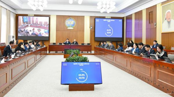 ЭЗБХ: Монгол Улсын 2026 оны төсвийн тухай хуулийн төсөлтэй хамт өргөн мэдүүлсэн хууль, тогтоолын төслүүдийн анхны хэлэлцүүлгийг хийв