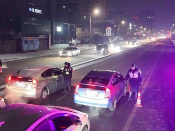 Өнгөрөгч хоногт согтуугаар тээврийн хэрэгсэл жолоодсон 80 үйлдлийг илрүүлжээ