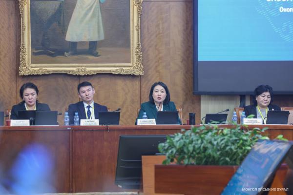 УИХ-ын гишүүн О.Номинчимэг: Энэхүү хэлэлцүүлэг, судалгааны ажил нь хувийн эрх зүйн шинэчлэлийн үндэс суурь, дараагийн бодлогын ажлын эхлэл юм