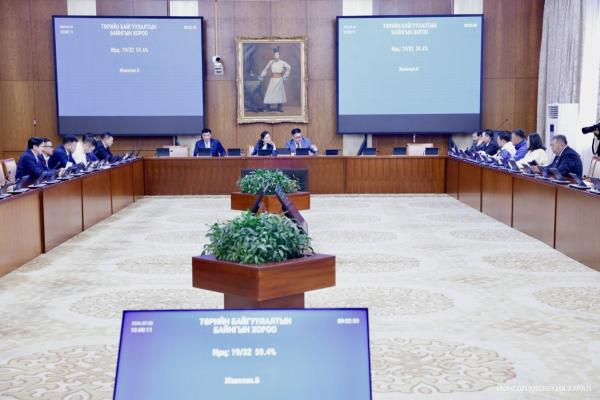 ТББХ: Хууль, тогтоолын төслүүдийг чуулганаар хэлэлцүүлэхийг дэмжлээ